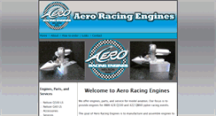 Desktop Screenshot of aeroracingengines.com